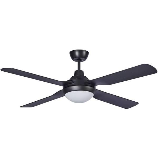 Martec Discovery 52" Ceiling Fan With 15W Dimmable CCT LED Light Matt Black