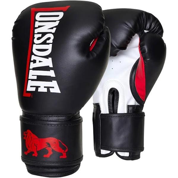 Lonsdale Challenger 2.0 Training Boxing Gloves 10oz Black/White