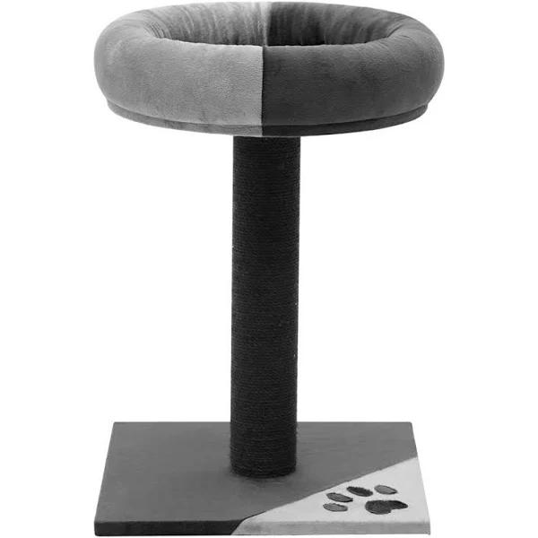 Grey Cat Scratching Tree Scratcher Post Pole Furniture Gym House