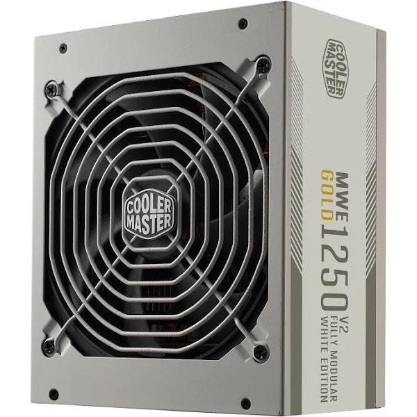 Coolermaster MWE 1250W Gold White ATX 3.0 Power Supply [MPE-C501-AFCAG-3GAU]