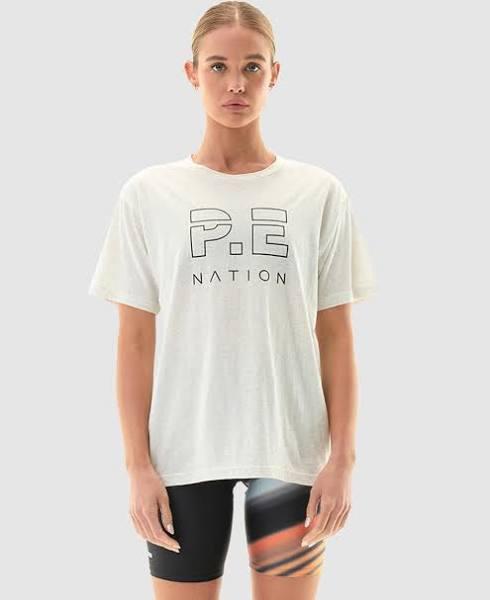 P.E Nation Heads Up Tee (Grey Marle)