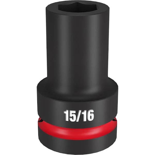 Milwaukee Shockwave 1" Drive 15/16" Standard 6 Point Impact Socket 49666503 by Autoelec