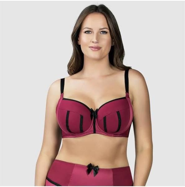 Parfait Charlotte Padded Wired Bra - Rio Red - 12DD