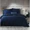 Soho 1000TC Quilt Cover Set Navy [Size: King Bed]