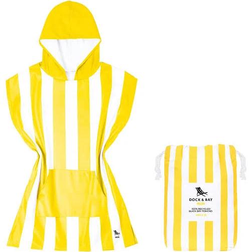 Dock & Bay: Poncho Mini Cabana Collection - Boracay Yellow (M)