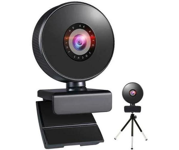 Webcam Camera 1080p 2K Autofocus For PC Desktop Compute Usb 2.0 With Microphone