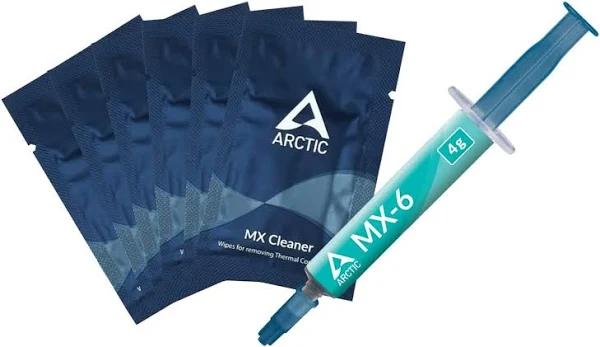 Arctic MX-6 Ultimate Performance Thermal Paste With Cleaner 4G