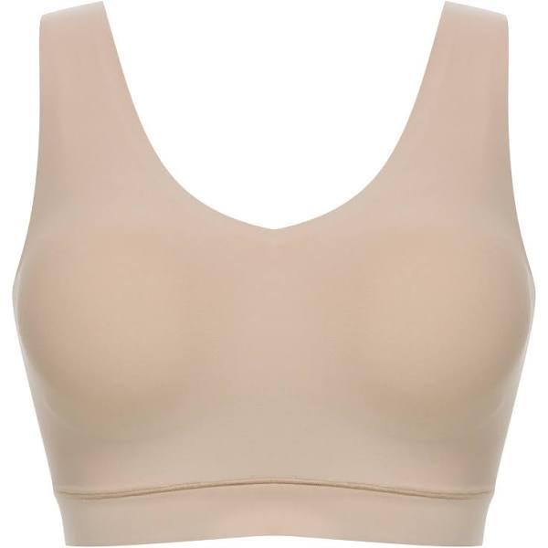 Chantelle SoftStretch Padded V-Neck Bralette 16A11Y Golden Beige / XL/2XL