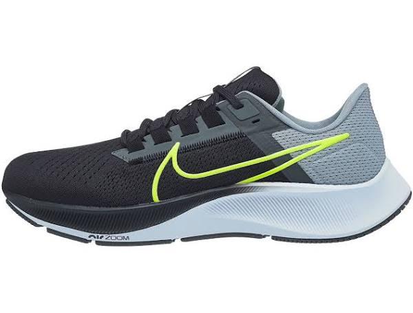 Nike Air Zoom Pegasus 38 Black Smoke Grey Volt