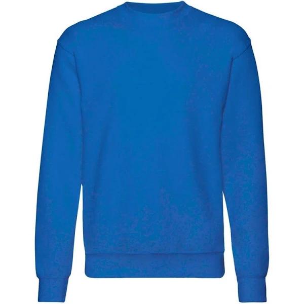 Fruit of The Loom Mens Set-In Belcoro Yarn Sweatshirt Royal XL