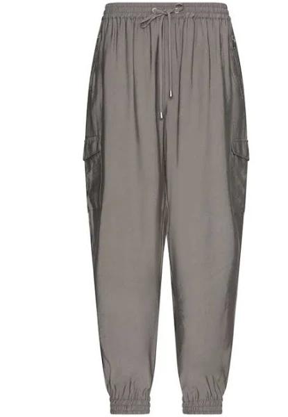 Millers Jogger Cargo Pocket Pants - Womens - Donkey Grey AU Size 14 - AfterPay & zipPay Available