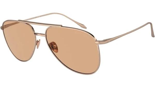 Giorgio Armani AR6152 301193 Women’s Sunglasses Gold Size 57