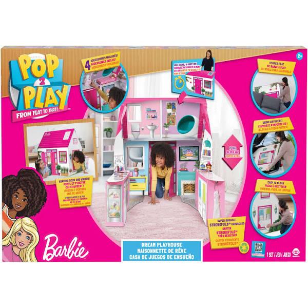 Pop2Play Barbie Clubhouse Pretend Playhouse Set