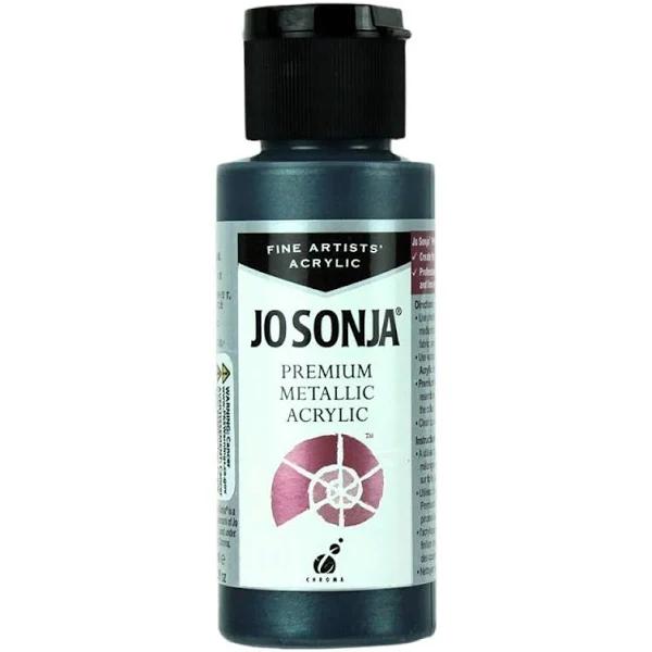 Jo Sonja Acrylic Metallic Paint 60ml - Steel Blue