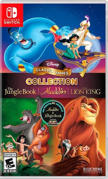 Disney Classic Games The Jungle Book, Aladdin & The Lion King Switch Game