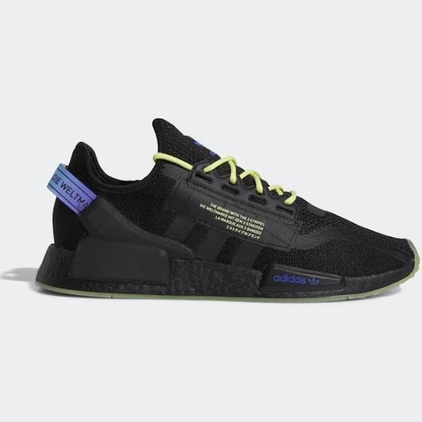 Adidas NMD_R1 V2 'Black Sonic Ink' Sneakers | Men's Size 8.5