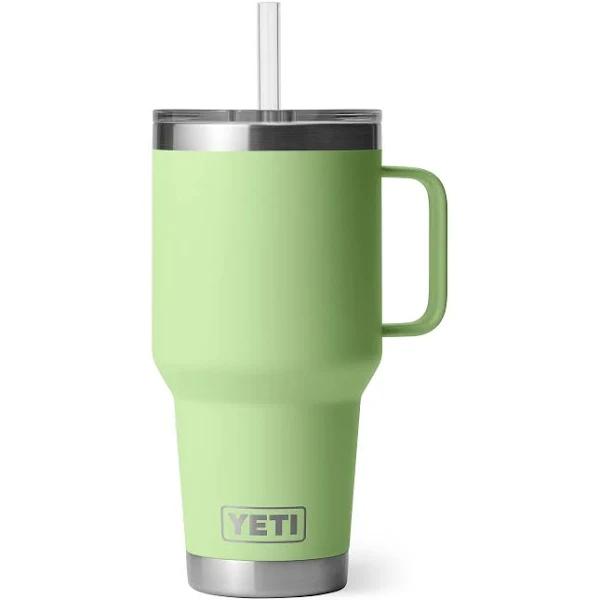 Yeti Rambler 35oz (1L) Straw Mug Key Lime