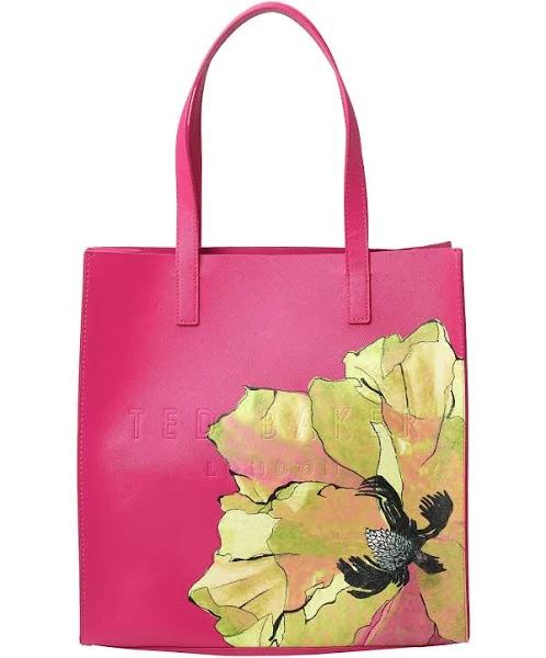 Ted Baker Milicon Floral Printed Large Icon Bag in Pink