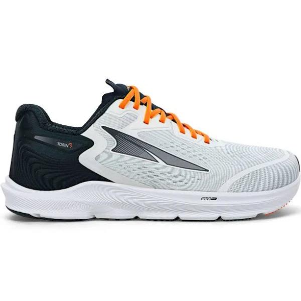 Mens Altra Torin 5/White/Orange/10