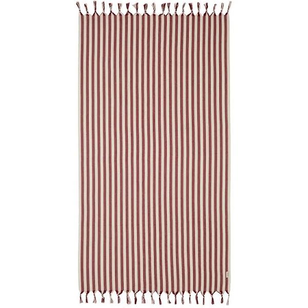 Palm Cove Towel - Burgundy