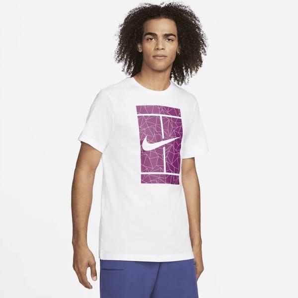 Nike Court Men Seasonal Tennis T-Shirt - White, S