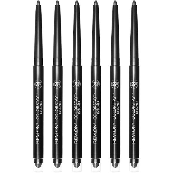 Revlon ColorStay Eyeliner Crayon 0.28g 211 Sparkling Black - 2 Pack