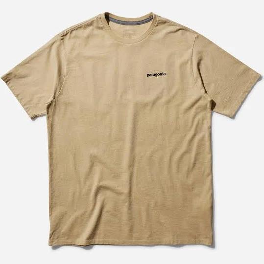 Patagonia P-6 Logo Responsibili-Tee - Beeswax Tan - L - Men