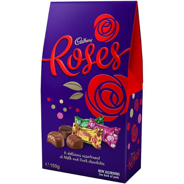 Cadbury Roses Chocolate Gift Pouch 150g