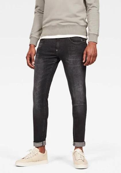 G Star Raw Revend Skinny Jeans Black