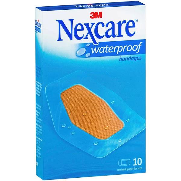 Nexcare Large Waterproof Strips 10 Pack