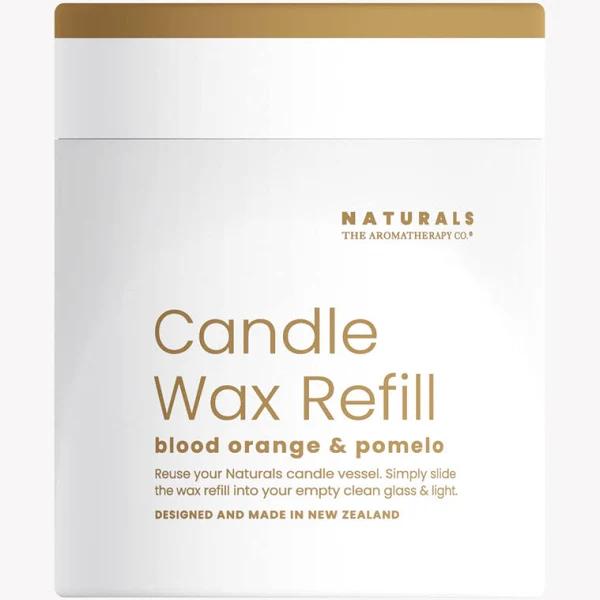 Naturals Candle Wax Refill - Orange Blood & Pomelo