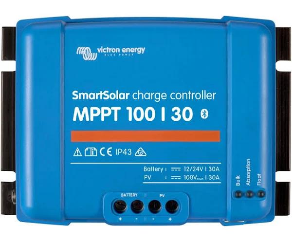 Victron Energy SmartSolar MPPT 100/30 (12/24-30A) Bluetooth Solar Charge Controller