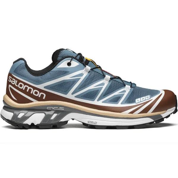 Salomon XT-6 - Aegean Blue / Tortoise Shell / Hazelnut - US 10.5 - Unisex