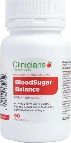 Clinicians BloodSugar Balance - 90 Capsules