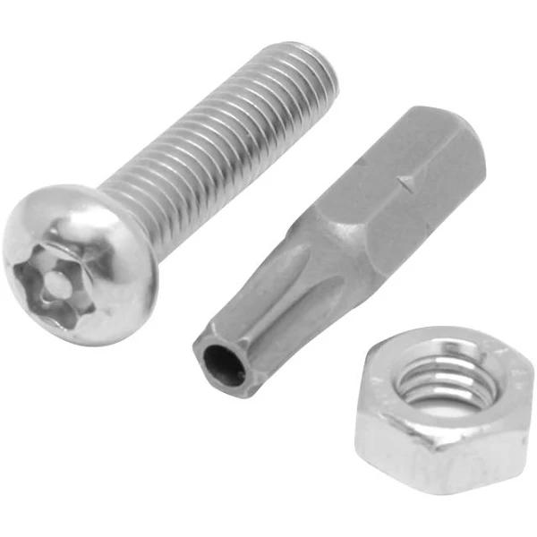 Pinnacle Hardware M6 x 25mm Stainless Steel Security Bolts - 8 Pack