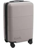 Kadi Carry-On Business Suitcase 55.5cm in Charcoal Black