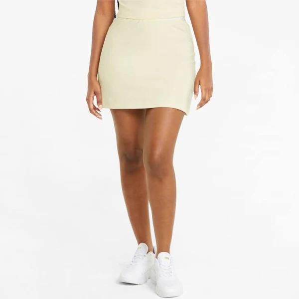 Puma Womens Off Court Polo Skirt Yellow S