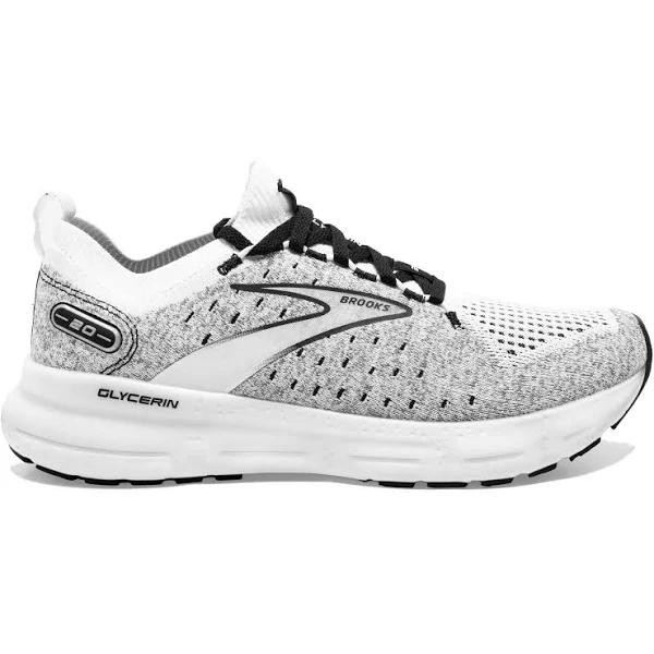 Brooks Glycerin StealthFit 20 Men's White/Grey/Black