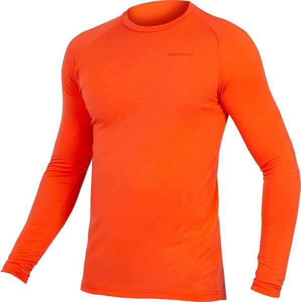 Endura BaaBaa Blend Long Sleeve Base Layer - Paprika