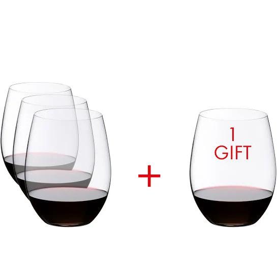 Riedel O Series Cabernet/Merlot Pay 3 Get 4