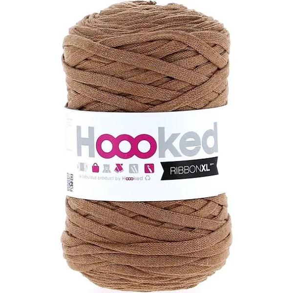 Hoooked Ribbon XL Yarn-Caramel Brown