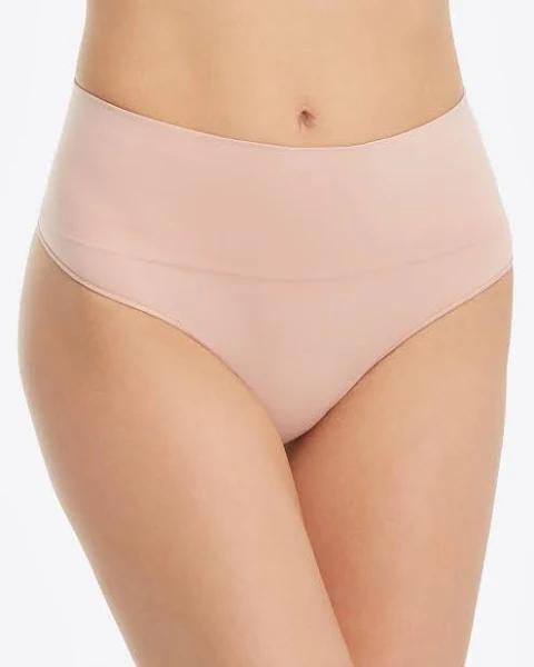 Spanx - Women's Neutrals Shapewear - Everyday Shaping Panties Thong - Size XL at The Iconic