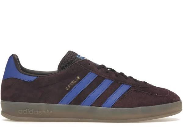 Adidas Gazelle Indoor Shadow Maroon Semi Lucid Blue