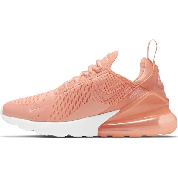 Nike Air Max 270 'Crimson Bliss' Sneakers | Orange | Women's Size 6.5