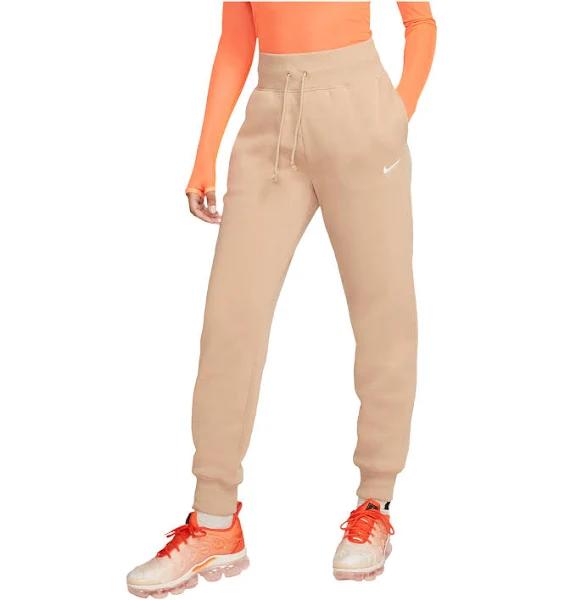 Nike Sportswear Phoenix Fleece Women's High-Waisted Joggers - Brown