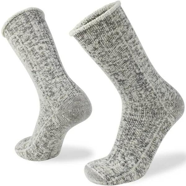 Wilderness Wear Merino Fleece Socks 3-8 / Black Marle