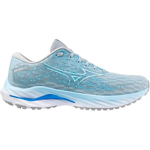 Mizuno Wave Inspire 20 Womens Running Shoes Blue/White US 11