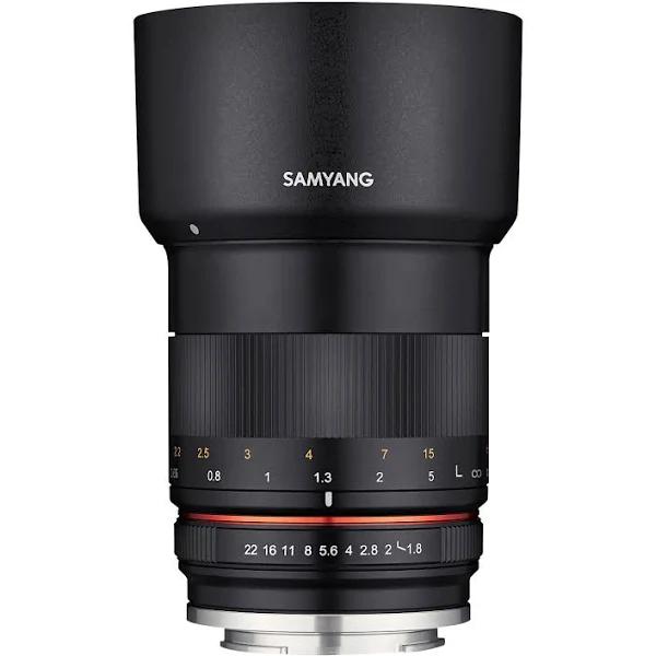 Samyang 85mm f/1.8 Lens for Sony E Mount - Black