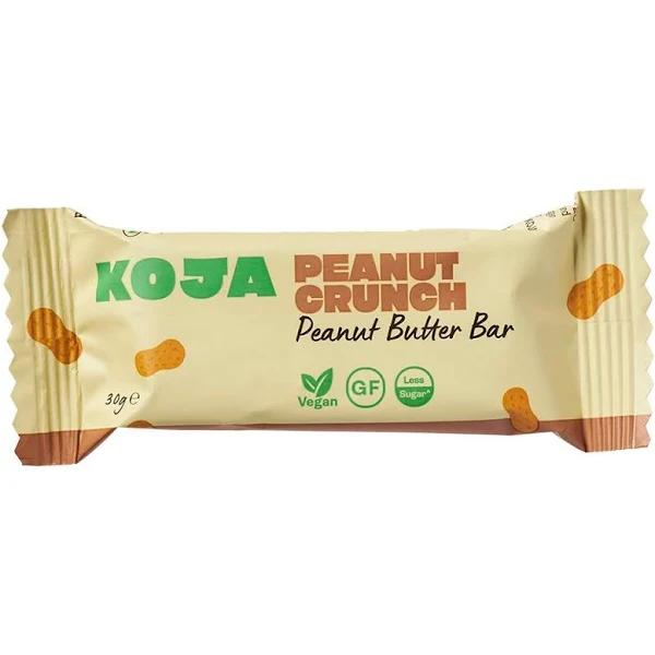 KOJA Peanut Butter Choc Chip Crunch Bar 30g