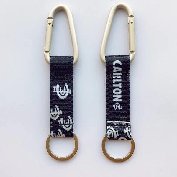 Carlton Blues AFL Carabiner Team Logo Keyring